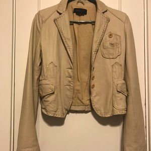 BCBG Womens 100% leather jacket